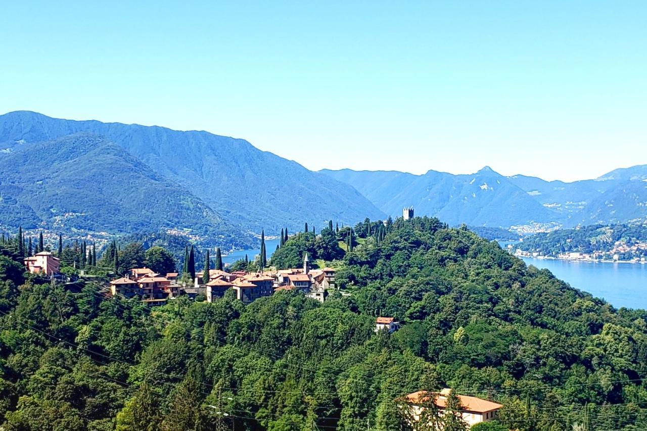 Romantic Lake Como Escape With View Perledo Exterior foto